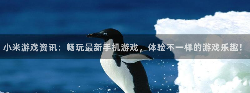 高德娱乐平台登录：小米游戏资讯：畅玩最新手机游戏，体验不一样