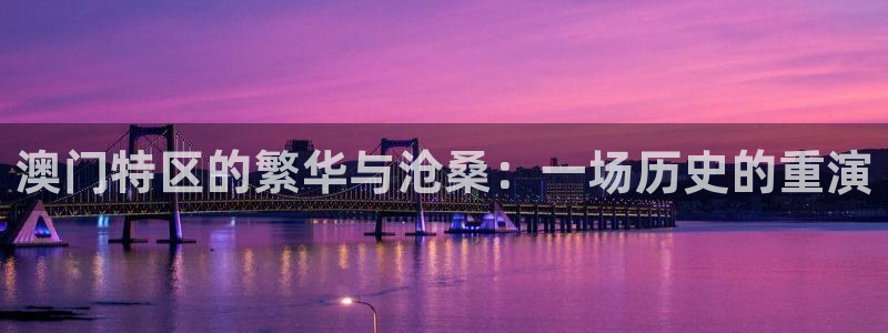搜球体育下载：澳门特区的繁华与沧桑：一场历史的重演